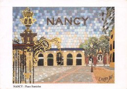 54 NANCY  Huile De Sylvain LOISANT    (Scan R/V) N°   14   \MT9116 - Nancy