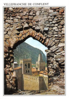 66 Villefranche-de-Conflent  Remparts Et Clochers Romans       (Scan R/V) N°   4   \MT9131 - Prades