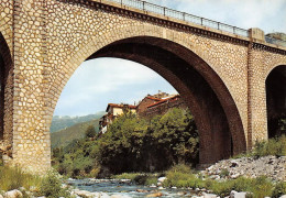 66 Prats-de-Mollo-la-Preste  Le Pont Reliant La Frontière  Espagnole   (Scan R/V) N°   7   \MT9129 - Ceret