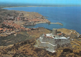 66 Collioure  Le Fort  Vue Aérienne  (Scan R/V) N°   57   \MT9128 - Collioure