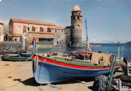 66 COLLIOURE  Les Barques De Pêche Au Lamparo  (Scan R/V) N°   33   \MT9127 - Collioure