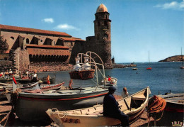 66 COLLIOURE  Les Barques De Pêcheau Lamparo  (Scan R/V) N°   37   \MT9127 - Collioure