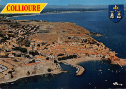 66 COLLIOURE   Port Catalan  Vue Générale Aérienne Panoramique (Scan R/V) N°   52   \MT9127 - Collioure