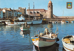 66 COLLIOURE    Les Barques Et Bateau De Pêcheurs   (Scan R/V) N°   48   \MT9127 - Collioure