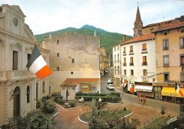 66 Amélie-les-Bains-Palalda Rue Des Thermes Et Mairie      (Scan R/V) N°   5   \MT9126 - Ceret