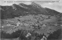 38 Saint-Pierre-de-Chartreuse Vue Générale Et Grand SOM                (Scan R/V) N°   1   \MT9151 - Grenoble