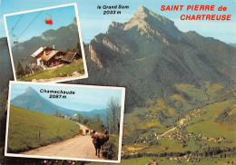 38 Saint-Pierre-de-Chartreuse  Vue Générale  Chamechaude        (Scan R/V) N°  6   \MT9151 - Grenoble