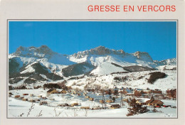 38  Gresse-en-Vercors  Vue Générale Panoramique  Camping Et Caravaneige  (Scan R/V) N°  31   \MT9151 - Grenoble