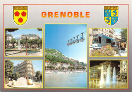 38 GRENOBLE  Le Téléphérique De  La Bastille Tram Jets D'eau  (Scan R/V) N°  33   \MT9147 - Grenoble