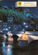 38 GRENOBLE  Le Pont Marius Gontard Illuminé  (Scan R/V) N°   37   \MT9145 - Grenoble