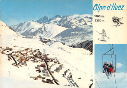 38  L'Alpe D'Huez Vue Générale Et Pic De La Meije (Scan R/V) N°   28   \MT9144 - Bourg-d'Oisans