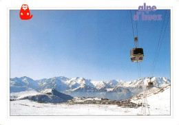 38  L'Alpe D'Huez Vue Générale  (Scan R/V) N°   29   \MT9144 - Bourg-d'Oisans