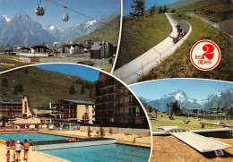 38 Les Deux Alpes Télécabine Et Piscine  (Scan R/V) N°   31   \MT9142 - Bourg-d'Oisans