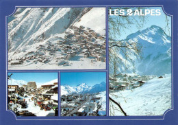 38 Les Deux Alpes  Vue Aérienne  (Scan R/V) N°   35   \MT9142 - Bourg-d'Oisans