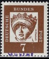 GERMANY(1961) St. Elizabeth Of Thuringia. MUSTER (specimen) Overprint. Scott No 825. - Andere & Zonder Classificatie