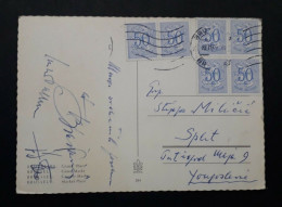 Belgium 1969, Market Place, Pictorial Card (6 X 0,50 C) To Yugoslavia - Other & Unclassified