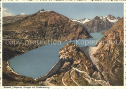 11639370 Grimsel Pass Talsperren Stausee Finsteraarhorn Grimsel Pass - Altri & Non Classificati