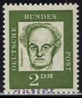 GERMANY(1962) Gerhart Hauptmann. MUSTER (specimen) Overprint. Scott No 839. - Andere & Zonder Classificatie