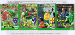 Ireland Football 1999 GAA Team Of The Millennium Set Of Four Booklets Self-adhesive - Libretti
