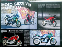 Article Papier 2 Pages MOTO GUZZI V10 Octobre 2021 DSMFL - Non Classificati