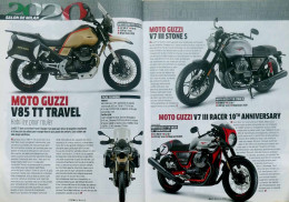 Article Papier 2 Pages SALON DE MILAN MOTO GUZZI Novembre 2019 MJFL - Zonder Classificatie