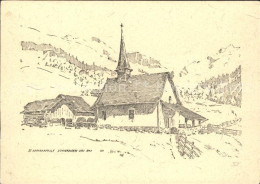 11639204 Schwanden GL St. Annakapelle Kuenstlerkarte Schwanden GL - Sonstige & Ohne Zuordnung