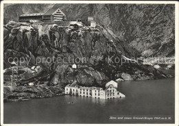 11639182 Grimsel Pass Altes Und Neues Grimsel-Hospiz Stausee Grimsel Pass - Altri & Non Classificati