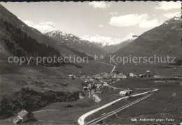 11639179 Andermatt Gegen Furka Fliegeraufnahme Andermatt - Andere & Zonder Classificatie