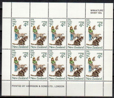 NEW ZEALAND : Block 37 MNH ** (1974) : HEALTH - Hojas Bloque