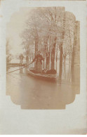 VIRY CHATILLON - Barques - Carte Photo - état - Viry-Châtillon