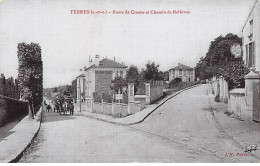 YERRES - Route De Crosne Et Chemin De Bellevue - Très Bon état - Yerres