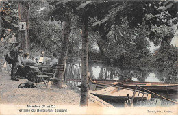 MANDRES - Terrasse Du Restaurant Jaspard - état - Mandres Les Roses