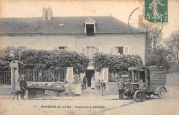 MANDRES - Restaurant SAMSON - état - Mandres Les Roses