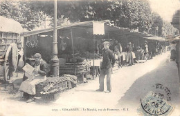 VINCENNES - Le Marché, Rue De Fontenay - état - Vincennes