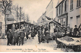 VINCENNES - Le Marché - F. F. - état - Vincennes