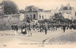 VINCENNES - Concours De Musique Des 15 Et 16 Juin 1913 - Le Défilé - Très Bon état - Vincennes