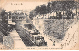 SAINT MANDE - Quai De La Gare Et Avenue Gambetta - Très Bon état - Saint Mande