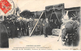 CHOISY LE ROI - Inauguration Du Monument Du " Souvenir Français " - Discours De M. NIESSEN - état - Choisy Le Roi