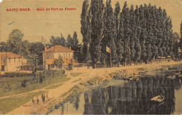 SAINT MAUR - Quai Du Port Au Fouare - état - Saint Maur Des Fosses