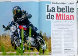 Article Papier 5 Pages MOTO MORINI MILANO Novembre 2018 MRFL - Zonder Classificatie