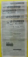 5 N° Journal Le Courrier De L'Ouest De Mai-juin 1945. Syrie Bidault Degrelle Japon De Gaulle Chine Streicher épuration - War 1939-45