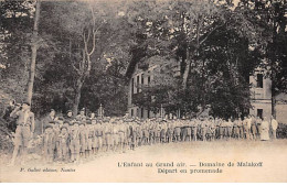 L'Enfant Au Grand Air - Domaine De MALAKOFF - Départ En Promenade - Très Bon état - Malakoff