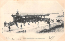 PORT EN BESSIN - La Poissonnerie - Très Bon état - Port-en-Bessin-Huppain