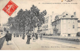 VILLEFRANCHE SUR ROUERGUE - Entrée Des Guiraudets - état - Villefranche De Rouergue