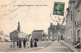 ROMILLY SUR SEINE - Place De L'Union - Très Bon état - Romilly-sur-Seine