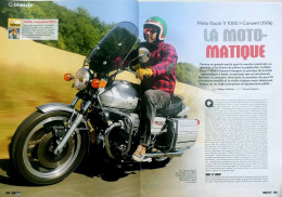 Article Papier 6 Pages MOTO GUZZI V1000 I-CONVERT  Juin 2020 FL-12 - Non Classés