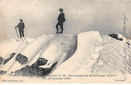 VESUBIE - Au Sommet Du Mont Pelago - Le 28 Janvier 1898 - Très Bon état - Altri & Non Classificati