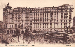 NICE - Le " Majestic Hôtel " - état - Cafés, Hoteles, Restaurantes