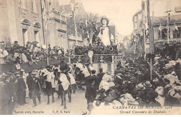 Carnaval De MENTON 1908 - Grand Concours De Diabolo - Très Bon état - Menton