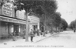 SARCELLES SAINT BRICE - Hôtel Des Sports - Passage à Niveau - Très Bon état - Other & Unclassified